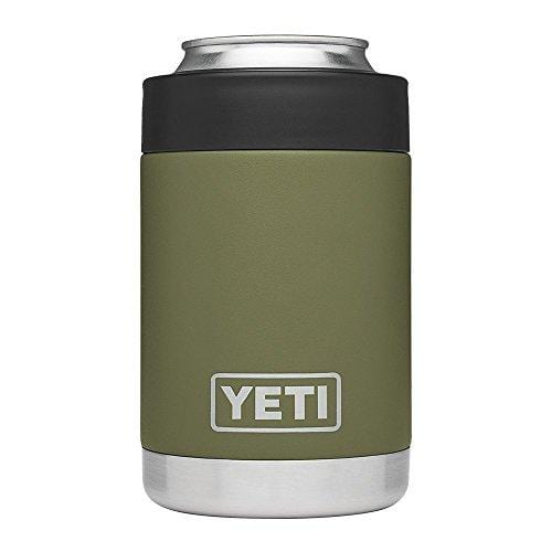 YETI Rambler Vacuum Insulated Stainless Steel Colster（Olive Green）, Olive Green