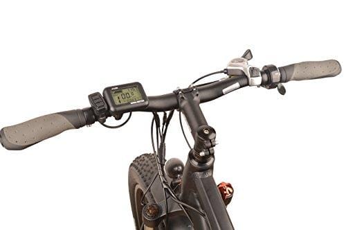 DJ Fat Bike 750W 48V 13Ah Power Electric Bicycle, UL 2849, Matte Black, LED Bike Light, Suspension Fork and Shimano Gear, - Ultra Pickleball