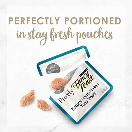 Purina Fancy Feast Purely Natural Cat Treats Variety Pack - (5) 10 ct. Pouches