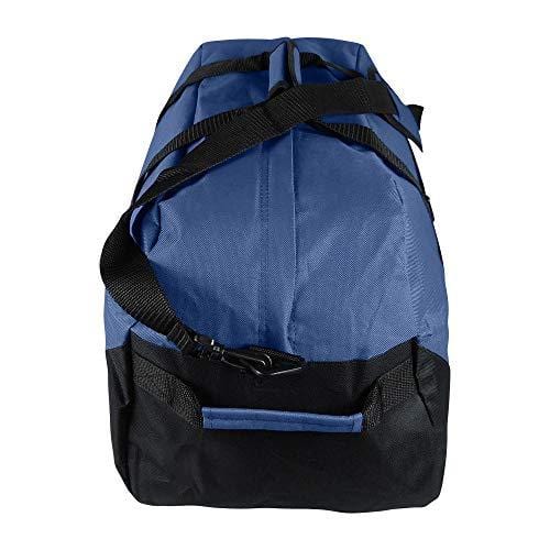 21" Large Duffle Bag with Adjustable Strap (Navy Blue)