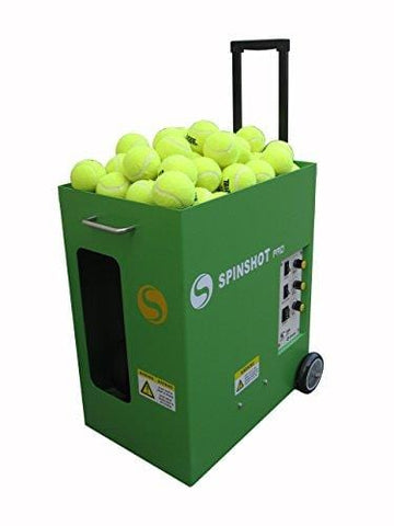 SPINSHOT-PRO TENNIS BALL MACHINE * Tennis Ball Throwing Machines * Portable Training Partner