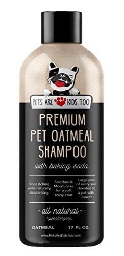 Pet Oatmeal Anti-Itch Shampoo & Conditioner In One! Smelly Puppy Dog & Cat Wash, ALL NATURAL & Hypoallergenic! Provides Relief For Allergies, Itchy, Dry, Irritated Skin!! Smells Amazing! (1 btl)