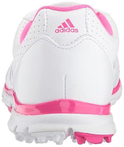 adidas Women's Adistar Lite BOA Golf Shoe, White/Silver Metallic/Shock Pink S, 8.5 M US [product _type] adidas - Ultra Pickleball - The Pickleball Paddle MegaStore