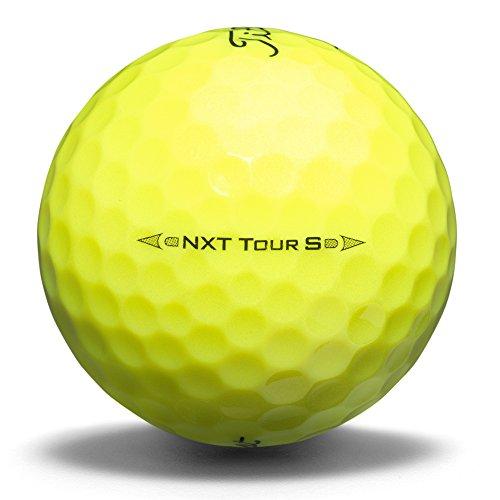Titleist NXT Tour S Prior Generation Golf Balls, Yellow (One Dozen)