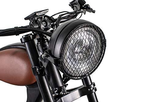 CIVIBIKES 48V 750W Bafang Vintage Electric Bike Fat Tire Cheetah Beach Cruiser Electric Bike (Black/BROWNLEATHER 17.5Ah Full Bundle $100 Off)