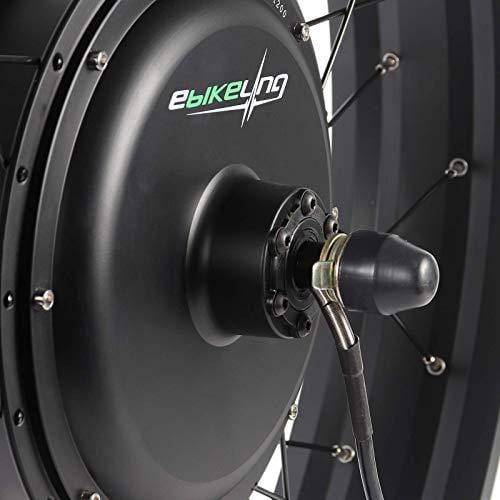 EBIKELING 48V 1200W 26" Fat Direct Drive Front Rear Waterproof Electric Bicycle Conversion Kit (Rear/LCD/Twist)