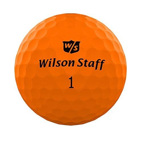 Wilson Staff Duo Pro Golf Ball, Matte Orange