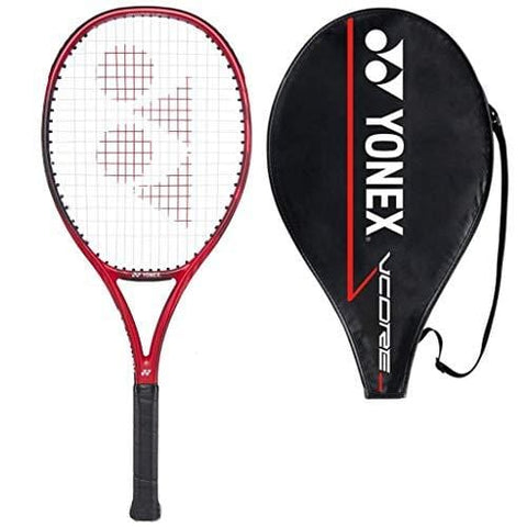 Yonex VCORE 26 Red 16x18 Junior Racquet - String with Cover - Scaled Down Adult Technology