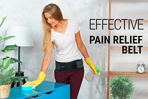 Sacroiliac Joint Brace SI Belt to Relieve Leg/Sciatica Nerve Pain, Lower Back Pain and Lower Spine and Hips Pain | Breathable, Comfortable, Anti-Slip Back Braces to Reduce Joint Inflammation