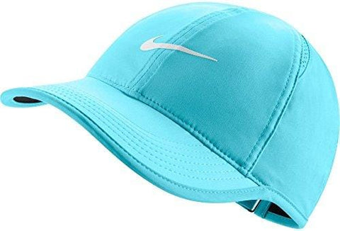Nike Womens Feather Light Adjustable Hat(Polarized Blue, OneSizeFitsAll)