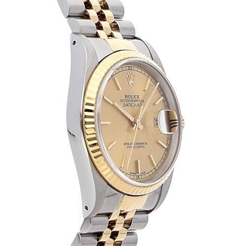 Rolex Datejust Mechanical (Automatic) Champagne Dial Mens Watch 16233 (Certified Pre-Owned)