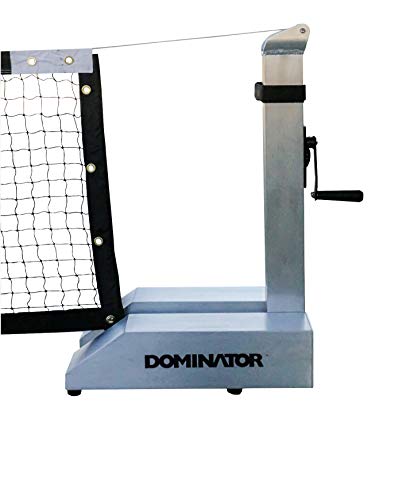 Premium Heavy Duty Outdoor Portable Pickleball Rustproof Net Pole w/ Net, Attach to Existing Hoop or Pole, Simple Installation and Easy to Store - Heavy Duty Regulation Net Size and Adjustable Tension