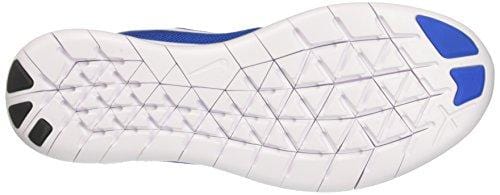 Nike Men's Free RN 2017 Running Shoe Deep Royal Blue/White/Soar/Ghost Green Size 8.5 M US