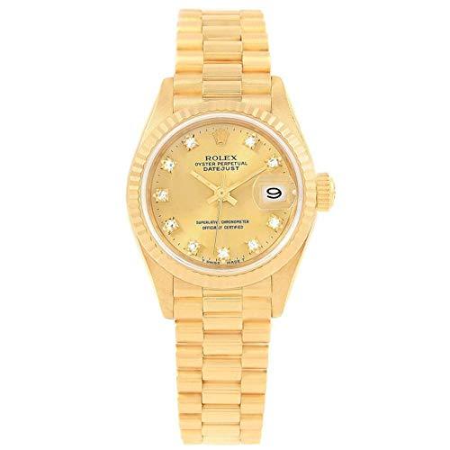 Rolex Datejust Automatic-self-Wind Female Watch 69178 (Certified Pre-Owned)