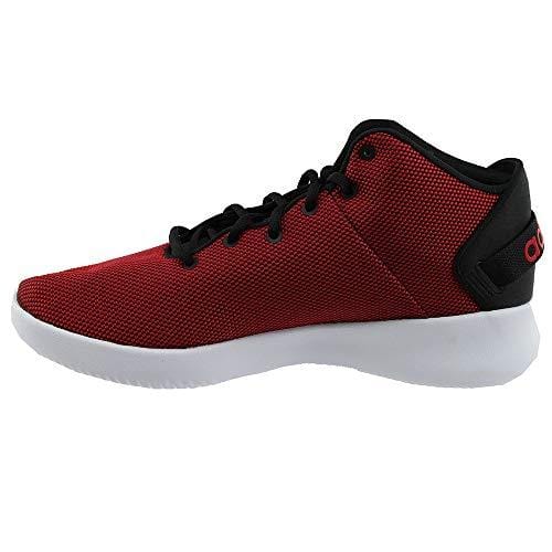 adidas Men's Cf Refresh Mid Basketball Shoe, Scarlet/Black/White, 12.5 Medium US