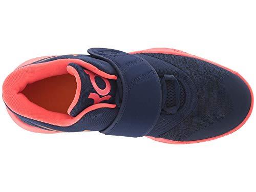 Nike Boy's KD Trey 5 VI Basketball Shoe Blue Void/Orange Peel/Flash Crimson Size 5.5 M US