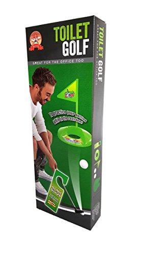 Toilet Golf, Putter Practice in the Bathroom with this Potty Putter, By Barwench Games