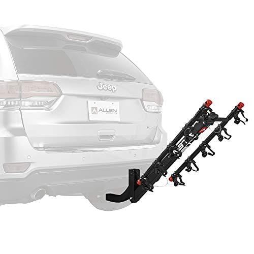 Allen Sports Deluxe 5-Bike Hitch Mount Rack with 2-Inch Receiver