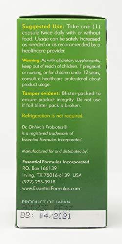 Dr. Ohhira's Probiotics, Original Formula, 60 Caps with Bonus 10 Capsule Travel Pack - 12 Live Strains