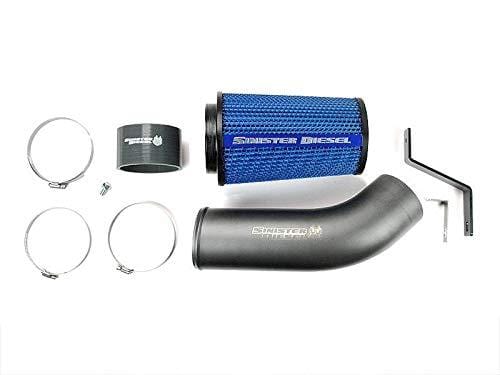 Sinister Diesel Cold Air Intake for 1999-2003 Ford Powerstroke 7.3L (Gray)