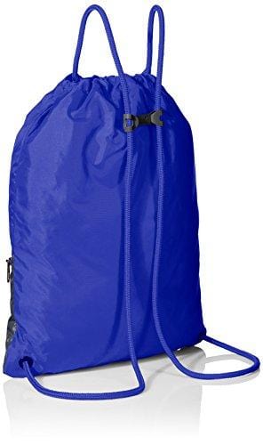 Under Armour Recruit Sackpack, Royal /Stealth Gray, One Size