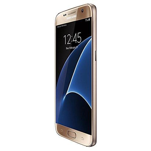 Samsung Galaxy S7 G930V 32GB, Verizon, Gold Platinum, Unlocked Smartphones (Renewed)