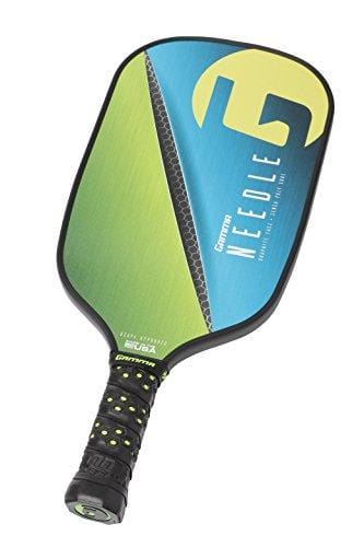 Gamma Needle Elongated Pickleball Paddle: Pickle Ball Paddles for Indoor & Outdoor Play - USAPA Approved Racquet for Adults & Kids - Pink/Blue [product _type] Gamma - Ultra Pickleball - The Pickleball Paddle MegaStore