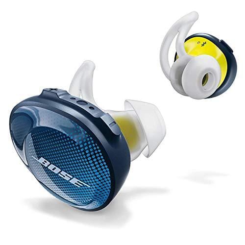 Bose SoundSport Free Truly Wireless Sport Headphones - Midnight Blue / Citron