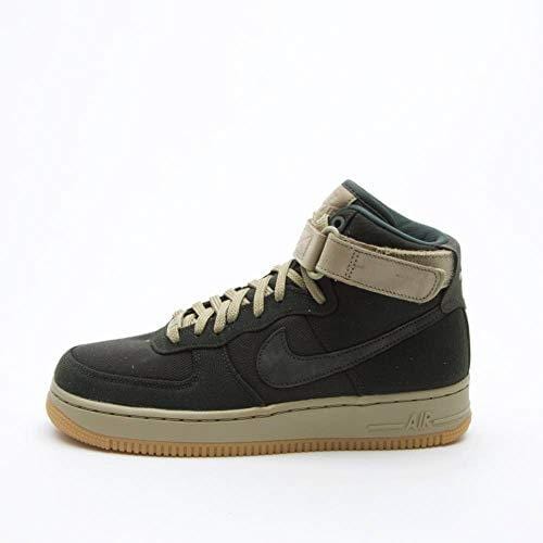 NIKE Women's Air Force 1 Hi UT Basketball Shoes, AJ2775 300 Sequoia/Sequoia-Neutral Olive (8 B(M) US)