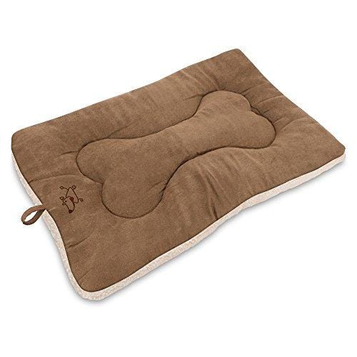 Best Pet Supplies MT860C-L Double Sided Dog Crate Mat, Large, Light Brown
