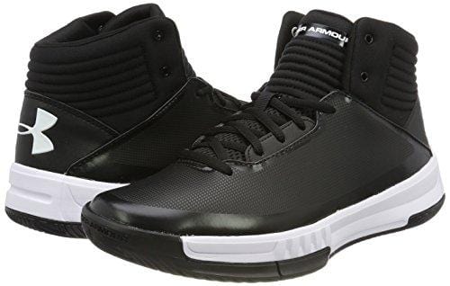 Under Armour Men's UA Lockdown 2 Black/Black/White 10 D US