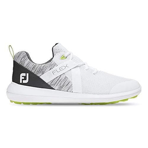 FootJoy Men's Flex Golf Shoes White 10.5 M Grey, US [product _type] FootJoy - Ultra Pickleball - The Pickleball Paddle MegaStore