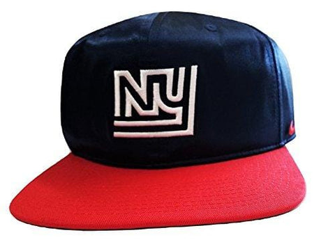 Nike Men's New York Giants Logo Snap-Back Hat Navy/University Red 902093419 One-Size