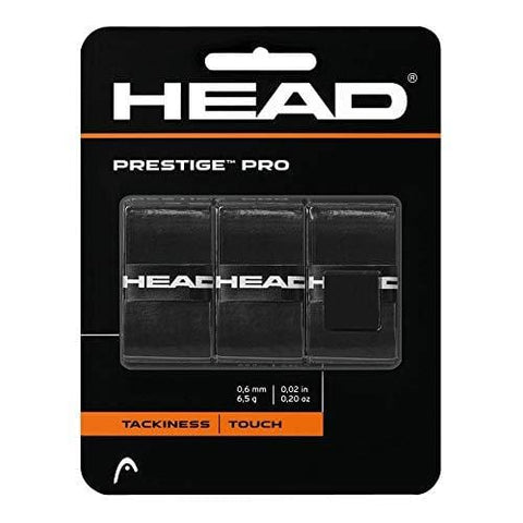 HEAD Prestige Pro Tennis Racquet Overgrip - Black [product _type] HEAD - Ultra Pickleball - The Pickleball Paddle MegaStore