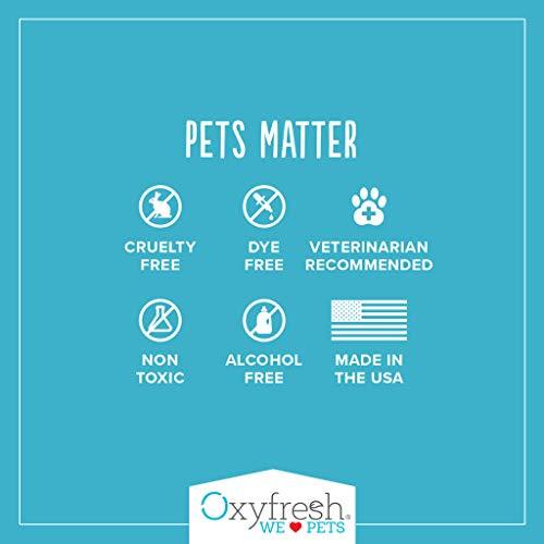 Oxyfresh Pet Toothpaste For Dogs & Cats- Professional formula - Fresh Breath & Healthy Teeth & Gums for Dogs and Cats - Fast-acting Dental Care Pet Gel - Cleans Teeth, Removes Plaque & Freshens Breath
