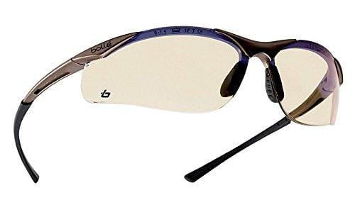Bollé Safety 253-CT-40047 Contour Safety Eyewear with Semi-Rimless Nylon Frame and ESP Tinted Anti-Fog Lens