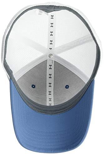 Under Armour Men's Microthread Golf Mesh Cap, Thunder//Petrol Blue, X-Large/XX-Large