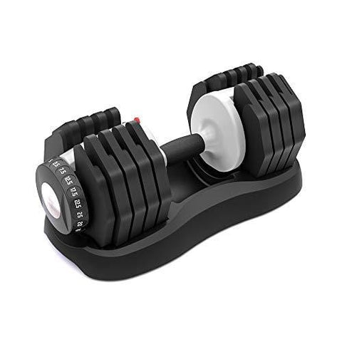 ATIVAFIT Adjustable Dumbbell 55 lbs Weight Set Home Fitness Adjustable Dial System Dumbbell for Men Women Gym