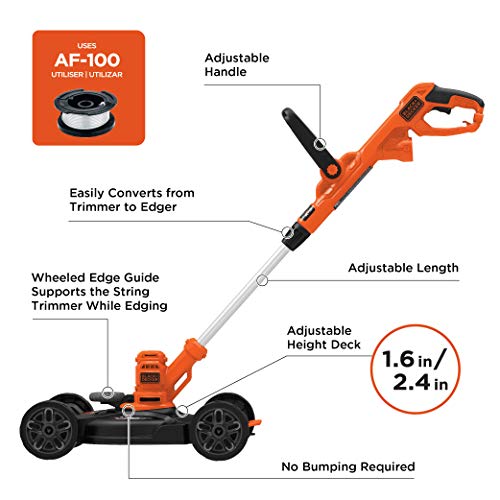 BLACK+DECKER BESTA512CM Electric Lawn Mower