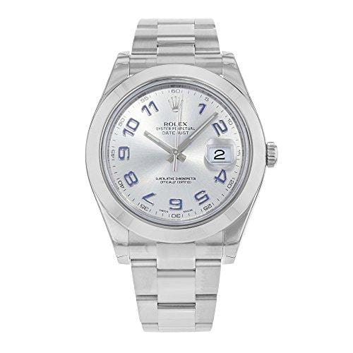 NEW Rolex Datejust II Stainless Steel Grey Dial Mens watch 116300 GAO