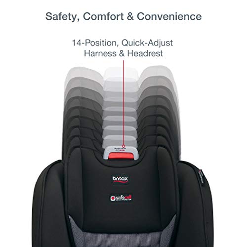 Britax Marathon ClickTight Convertible Car Seat - 1 Layer Impact Protection, Verve