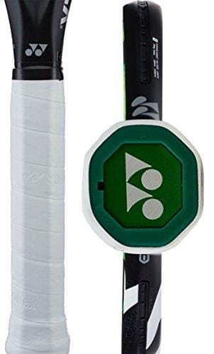 Yonex EZONE 108 Extended/Oversized 16x18 Lime Green Tennis Racquet (4 1/4" Grip) Strung with Lime Green Color String (Best Racket for Power and Spin)