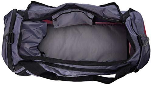 adidas Team Issue II Duffel Bag, Onix/Active Red Looper/Black, One Size