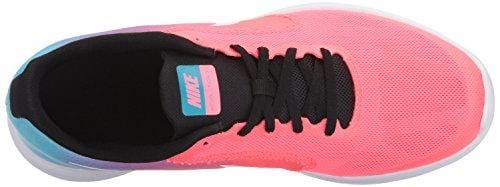 NIKE Girls' Revolution 3 Running Shoe (GS), Chlorine Blue/White/Racer Pink/Black, 7 M US Big Kid