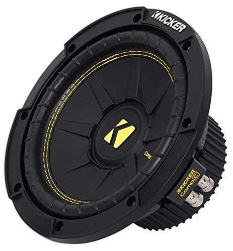 Kicker CompC 44CWCD84 8" Dual 4-ohm Component Subwoofer