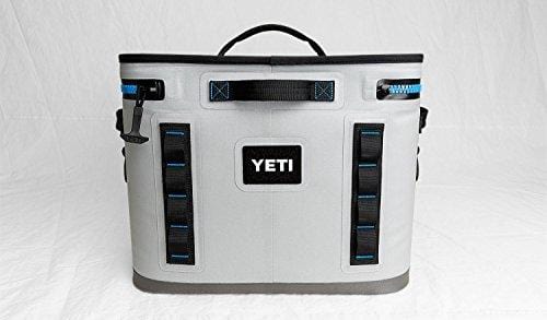 YETI Hopper Flip 18 Portable Cooler, Fog Gray/Tahoe Blue
