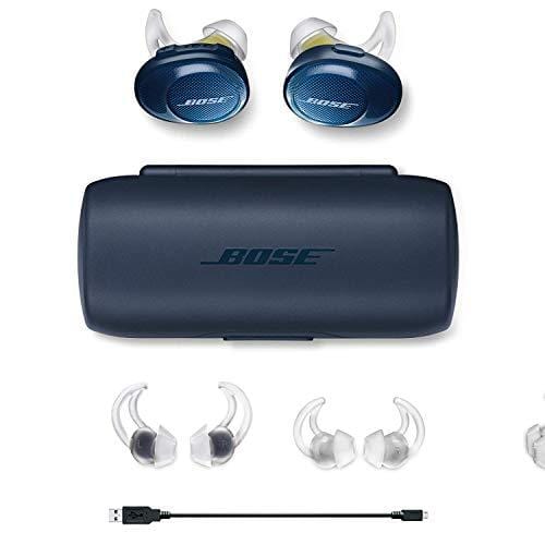 Bose SoundSport Free Truly Wireless Sport Headphones - Midnight Blue / Citron