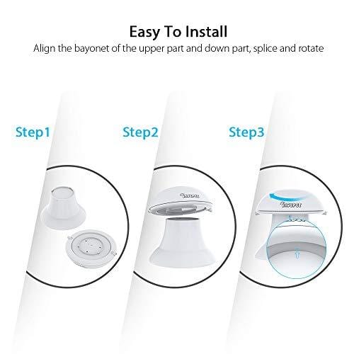 DADYPET Cat Laser Toy, 2 in 1 Automatic Non-Handheld Cat Chaser Toy and Interactive Feather Toy, Auto Rotating Light Cat Chaser Toy for Cats and Dogs