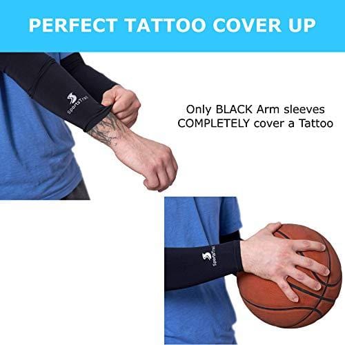 Cooling Arm Sleeves for Men & Women, Tattoo Cover up Sleeves to Cover Arms (1 Pair), Cooling UV Protective Clothing, UPF 50 Long Sun Sleeves, Cycling Golf Running Driving, Moisture Wicking (Purple) [product _type] SportsTrail - Ultra Pickleball - The Pickleball Paddle MegaStore