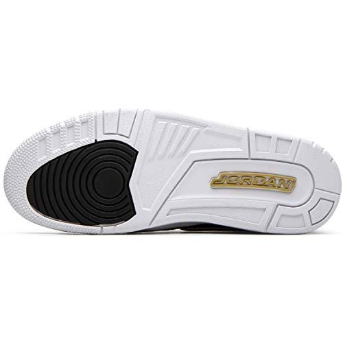 Nike AIR Jordan Legacy 312 Mens Fashion-Sneakers AV3922 (10.5, Black/Metallic Gold/White)